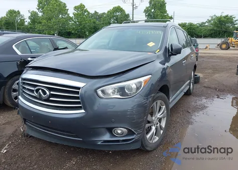 2013 Infiniti Jx35 z USA, uszkodzony, nr VIN 5N1AL0MM1DC347927